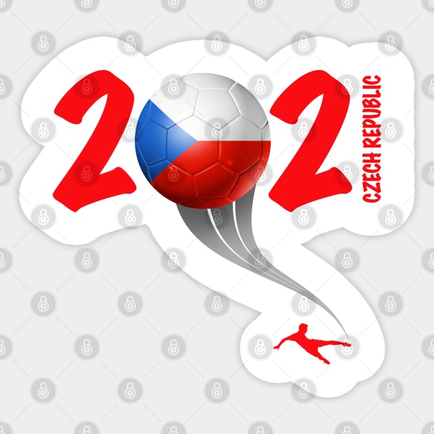 Czech Republic Euro Soccer 2021 Sticker by DesignOfNations